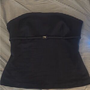 Glassons Elegant Black Strapless Tube Top